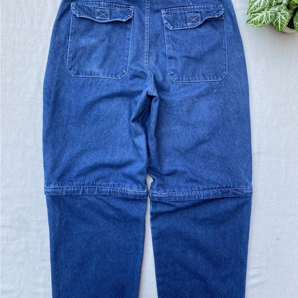 Vintage baggy zip off leg jean and shorts by Urban Jeanswear - Picture 5 of 9